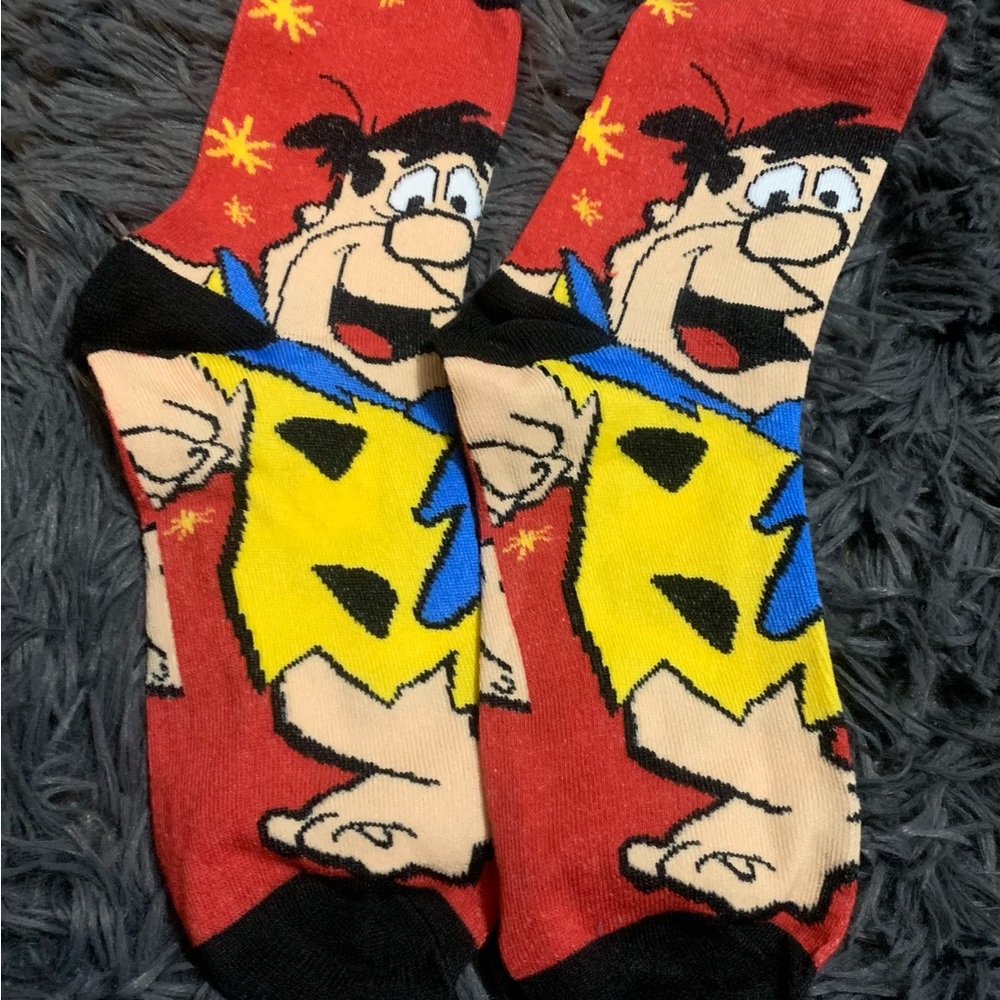 Unisex Colorful Cartoon Character Socks
